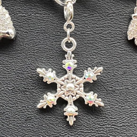 Silver Charm Bracelet with Festive Holiday Removable Charms - Picture 9 of 12